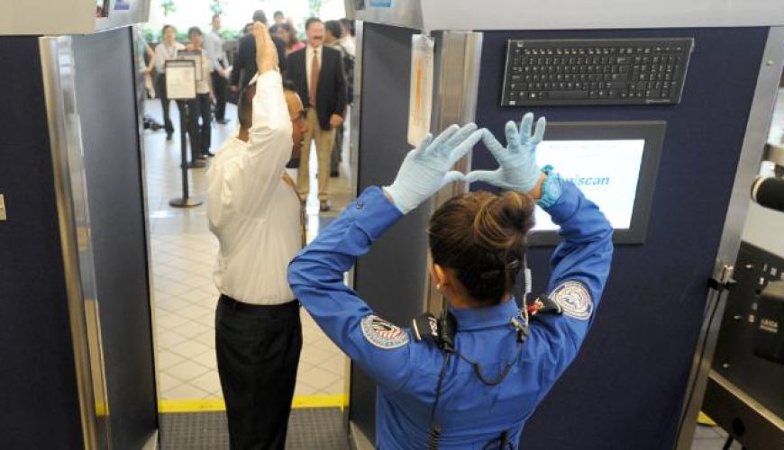 Airport security in the USA